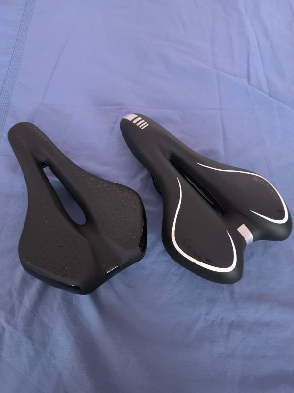 Манетка Fox CTD + сідла велосипедні + захисні накладки для рами