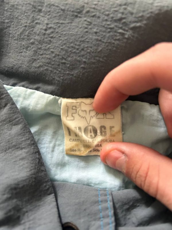 Вінтажний анорак Fox Racing 1989 року фото 3