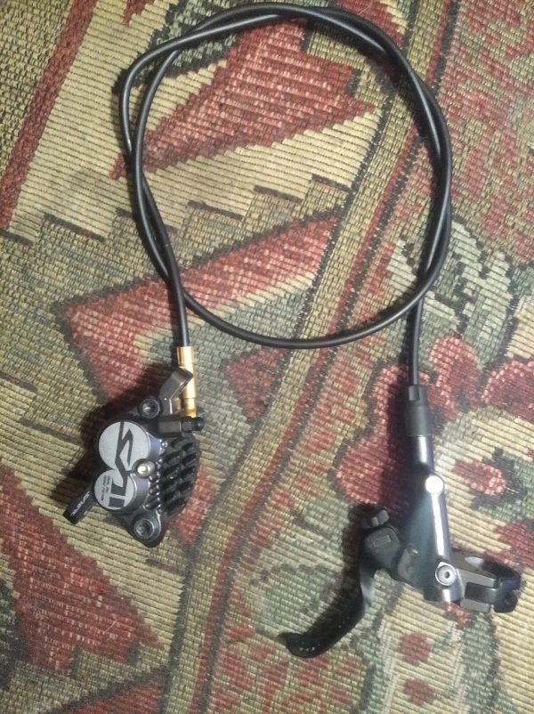 Гідравлічні тормоза Shimano Saint M820 + ротори ICE TECH