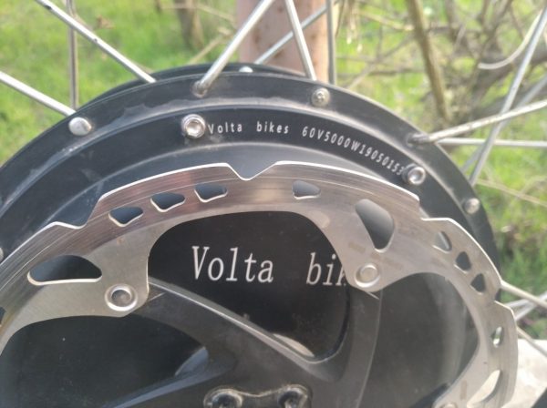 Колесо переднє 18" Shimano Saint + мотор-колесо 5000W Volta Bike фото 2