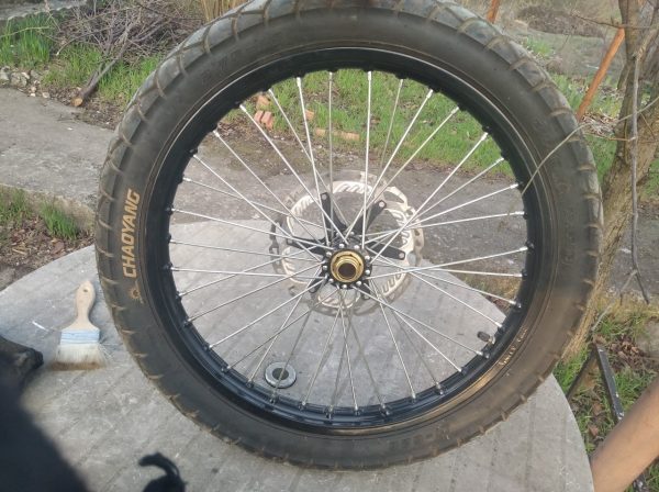 Колесо переднє 18" Shimano Saint + мотор-колесо 5000W Volta Bike фото 10