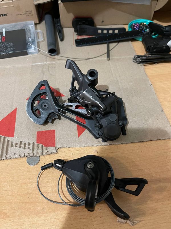 Перемикач Shimano XT M8100 + манетка SLX M7100 12s фото 1