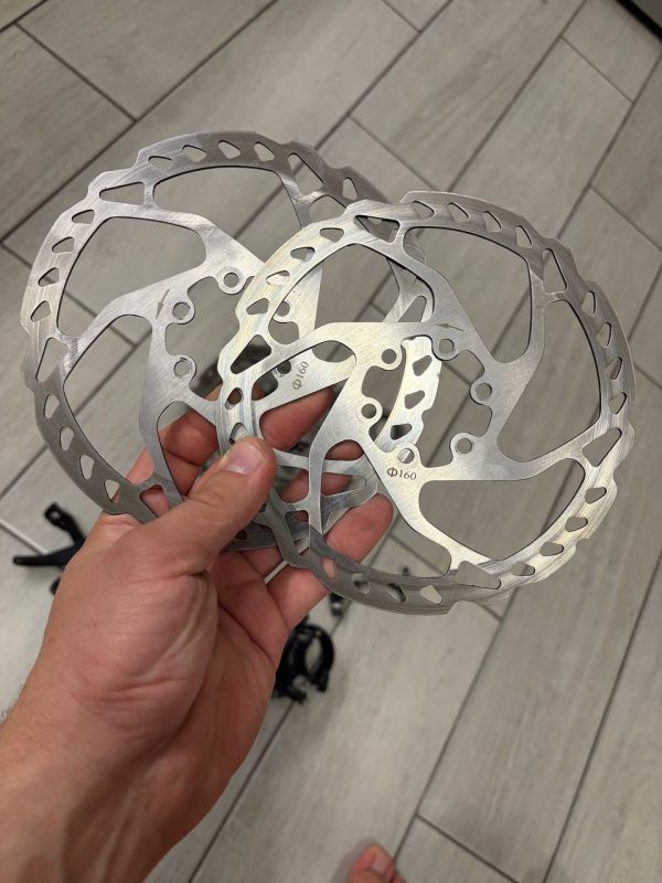 Гальмівні диски + адаптер + манетка + перекидка фото 7