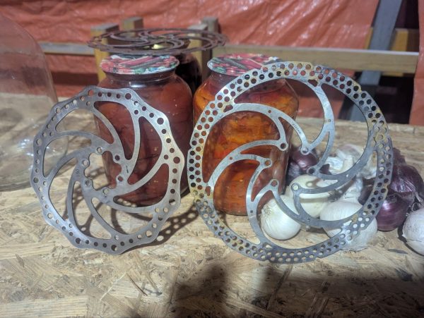 Адаптер під ротор + проставки + колодки + запчастини для гірника