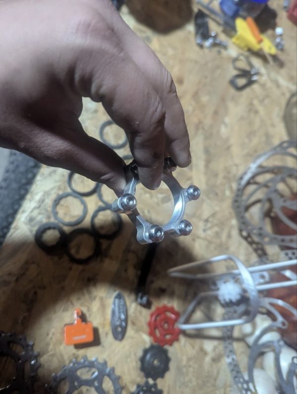 Адаптер під ротор + проставки + колодки + запчастини для гірника фото 6