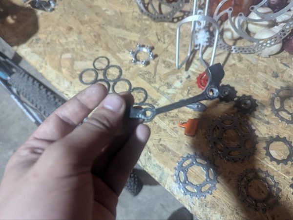 Адаптер під ротор + проставки + колодки + запчастини для гірника фото 7