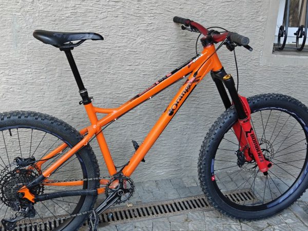 Велосипед Enduro Orange Crush 27.5+ L 180мм фото 2