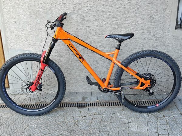 Велосипед Enduro Orange Crush 27.5+ L 180мм фото 6