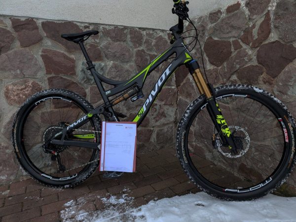 Велосипед Pivot March 6 XL 27.5 full carbon фото 1