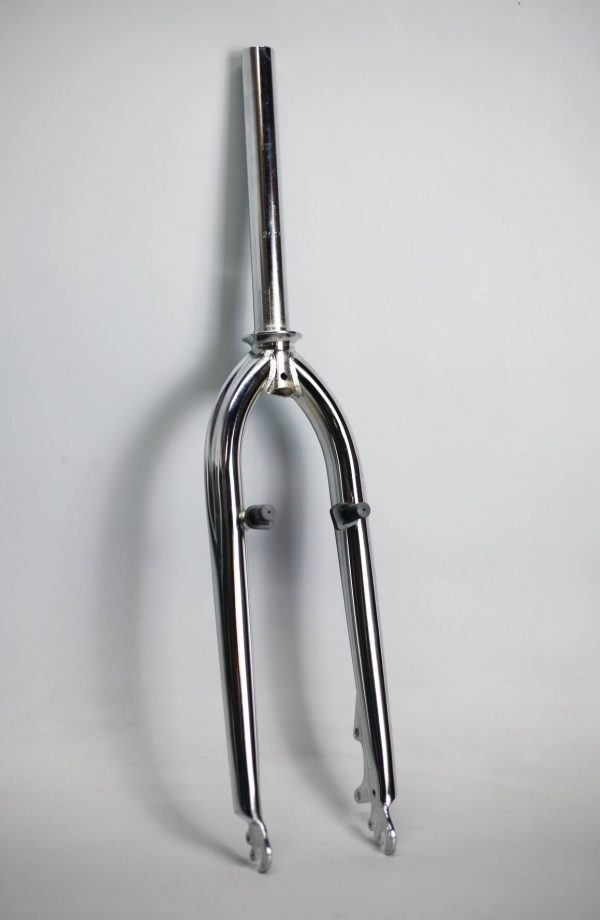 Вилка 26" хромолева тріальна пряма фото 1