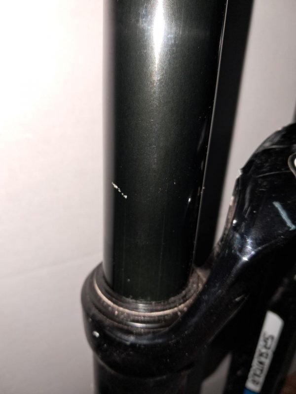 Вилка SR Suntour 27.5 150mm фото 3