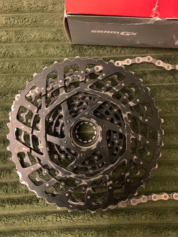 Трансмісія SRAM GX 1x11 касета + ланцюг + зірка фото 4