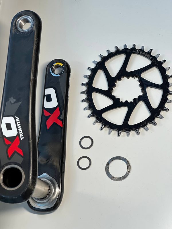 Шатуни Truvativ X01 GXP + зірка Garbaruk 32T фото 2