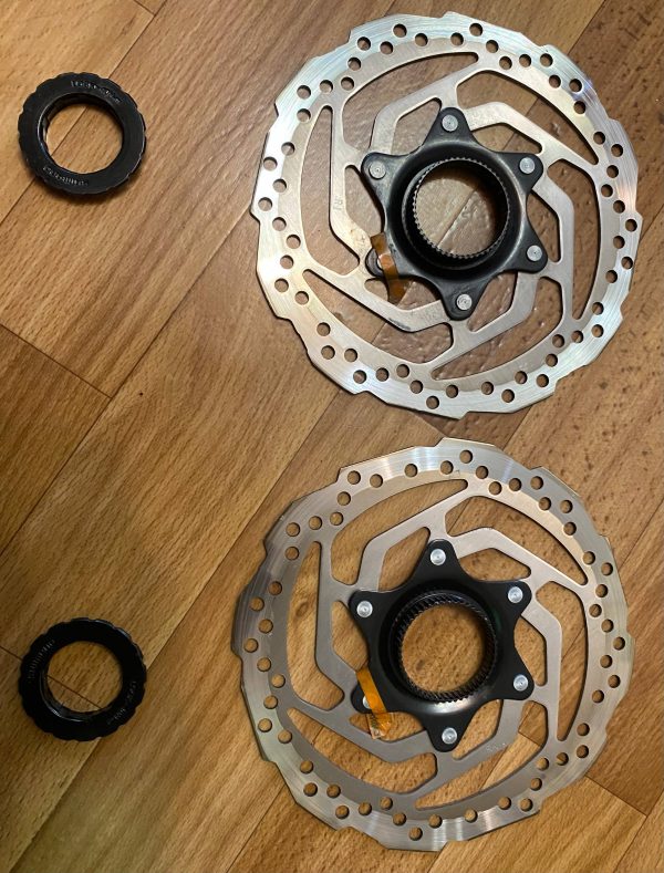 Ротори Shimano SM-RT10-S 160 мм Center Lock 2 шт фото 2