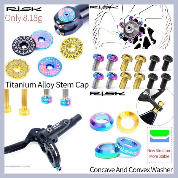 Титанові комплектуючі Risk набір 17 позицій фото 1