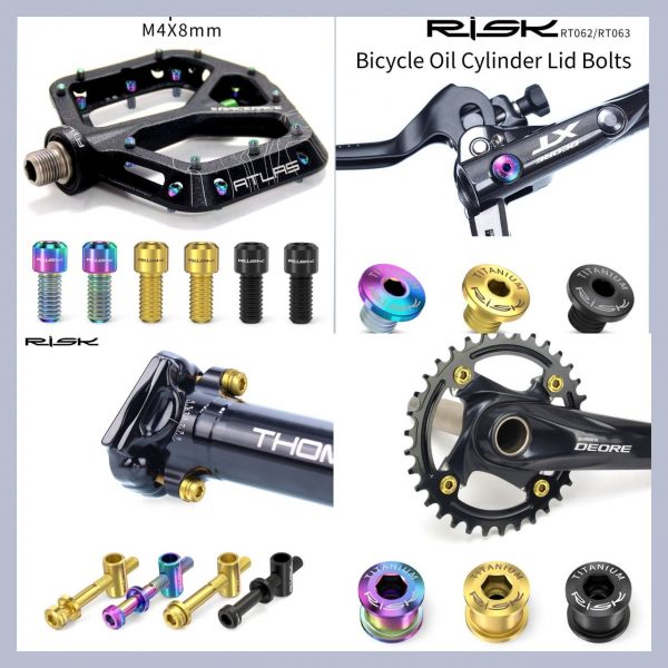 Титанові комплектуючі Risk набір 17 позицій фото 2