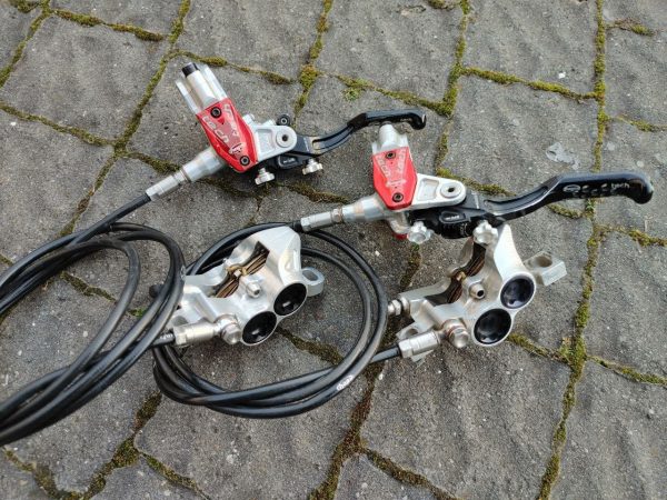 Rock Shox Reverb манетка + Sram Code Ultimate + Magura Gustav Pro + Hope Tech Evo M4 + Sram Maven Ultimate фото 4