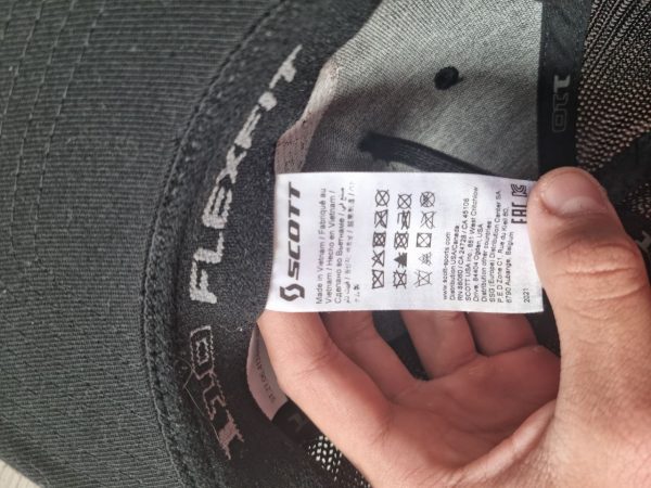 Бейсболка Scott чорна фото 3