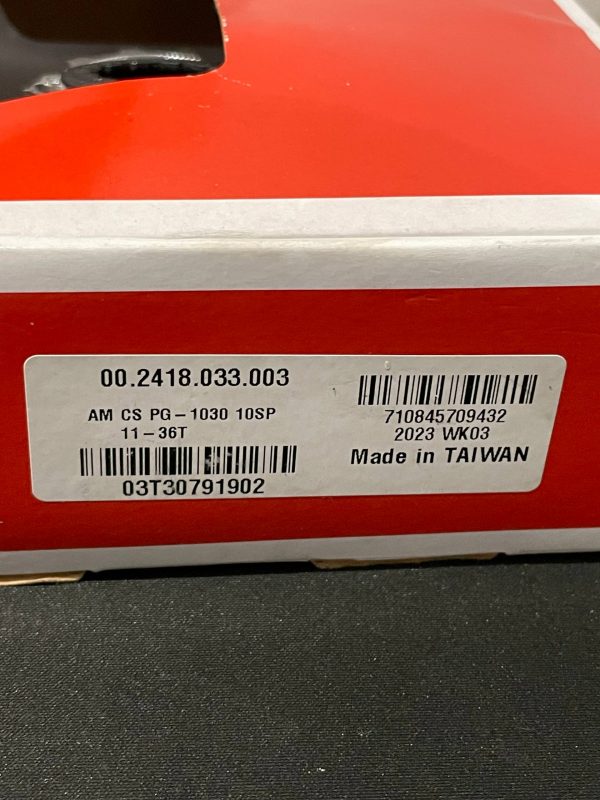 Касета SRAM AM CS PG-1030 10SP фото 4