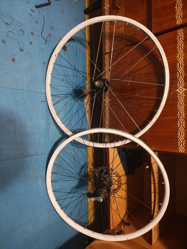 Вілсет 26 передній обід Rock Pro + задній Alexrims DP20 + втулки Novatech