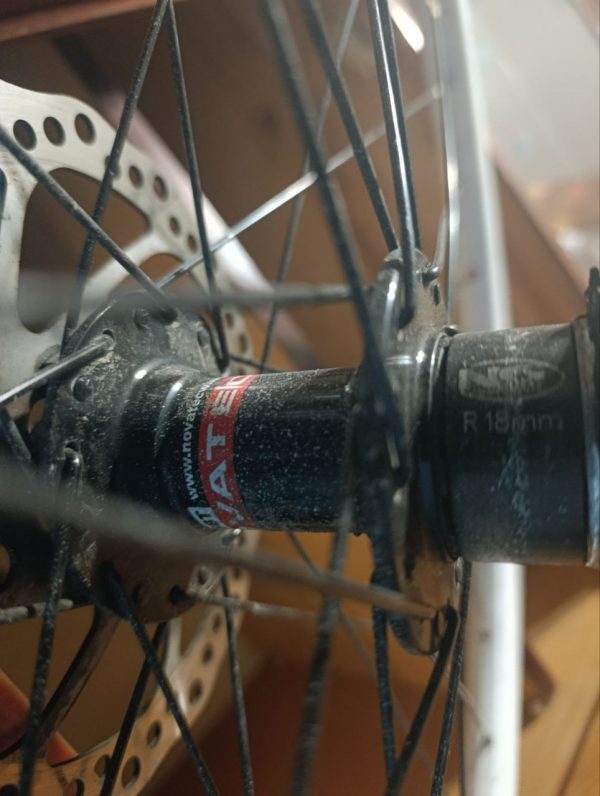 Вілсет 26 передній обід Rock Pro + задній Alexrims DP20 + втулки Novatech фото 5