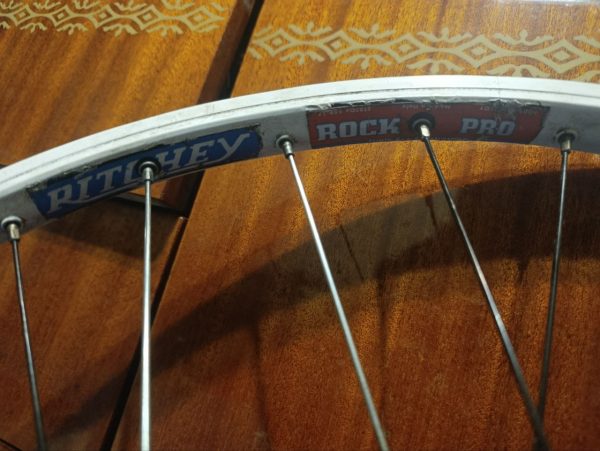 Вілсет 26 передній обід Rock Pro + задній Alexrims DP20 + втулки Novatech фото 2