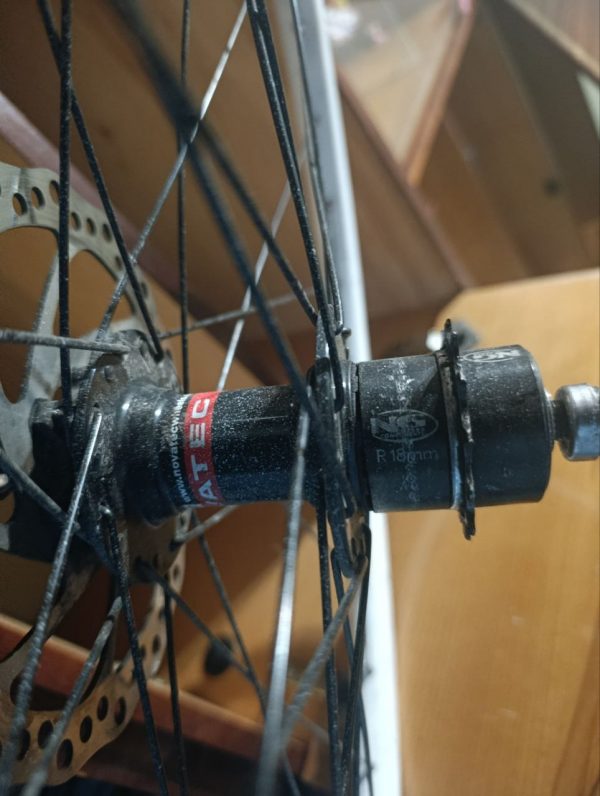 Вілсет 26 передній обід Rock Pro + задній Alexrims DP20 + втулки Novatech фото 4