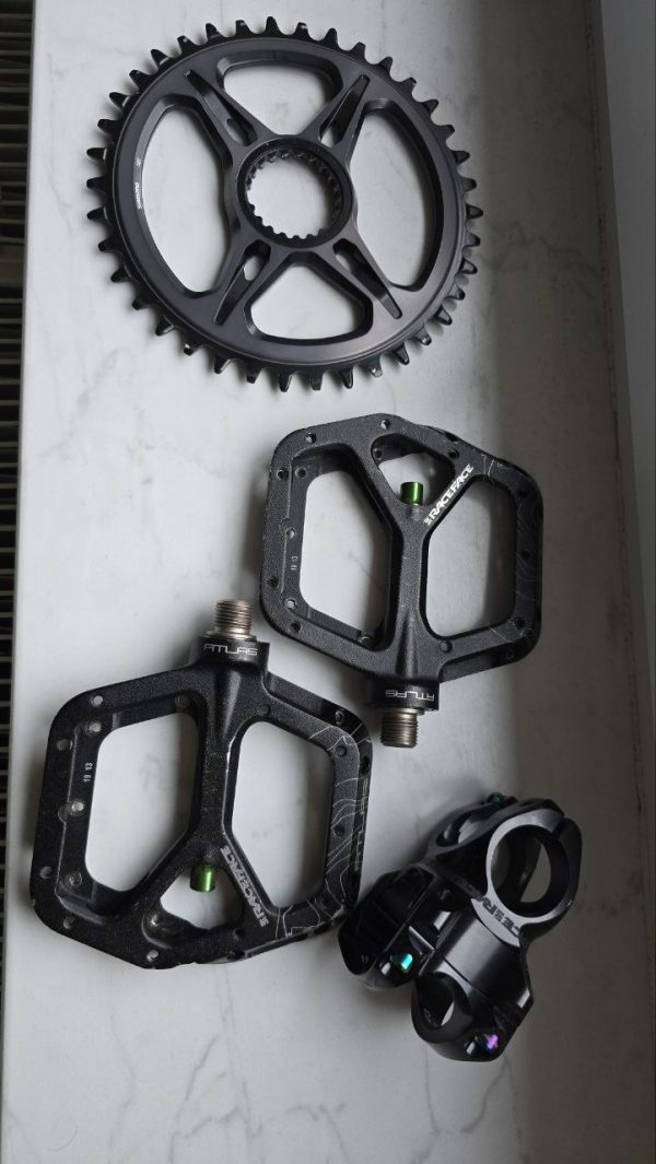 Топталки Race Face + Вынос Race Face + Зірочка Shimano XTR