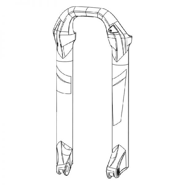 Штани вилки RockShox Lyrik / Yari 27.5 Boost 15x110