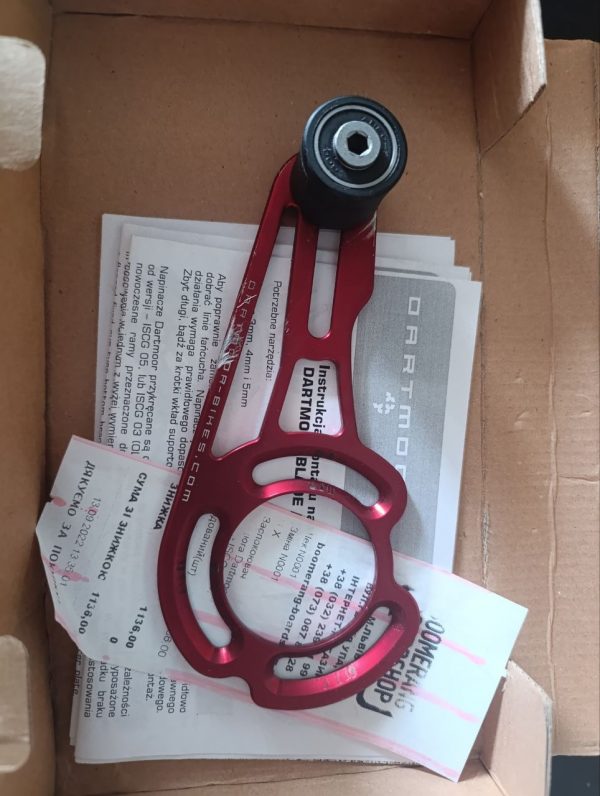 Успокоювач ланцюга Dartmoor + педалі FireEye + зірочка Dartmoor + руль Race Face + підсідельник Reverse та ін.