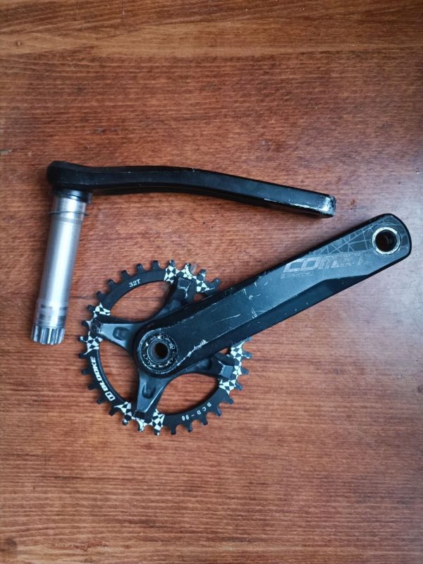 Руль Truvativ Boobar + вынос Evosid + шатуни FSA Comet + тормоза Shimano + вілсет WTB фото 6