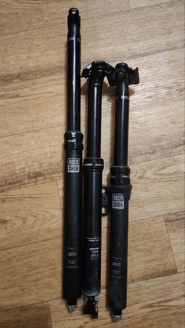 Дропер RockShox Reverb Stealth + X-Fusion Manic на запчастини