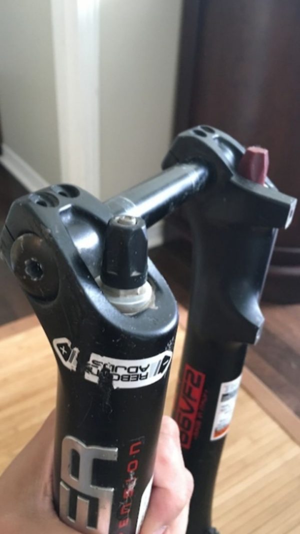 Адаптер підкачки Marzocchi + Крутілка Marzocchi фото 5