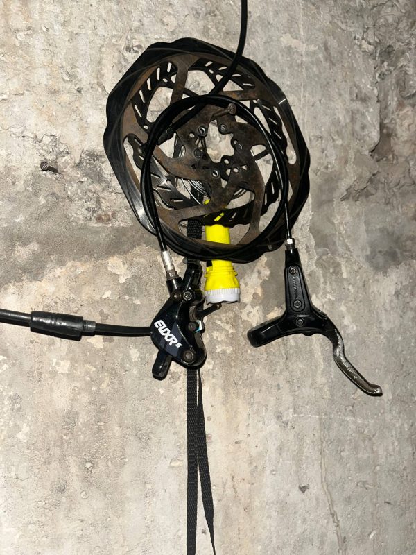 Рама Sunn L + шатуни, гальма, кермо, сідла та інші запчастини фото 6