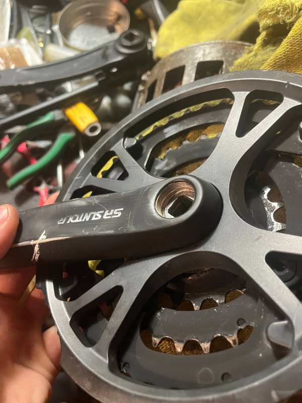 Рама Sunn L + шатуни, гальма, кермо, сідла та інші запчастини фото 10