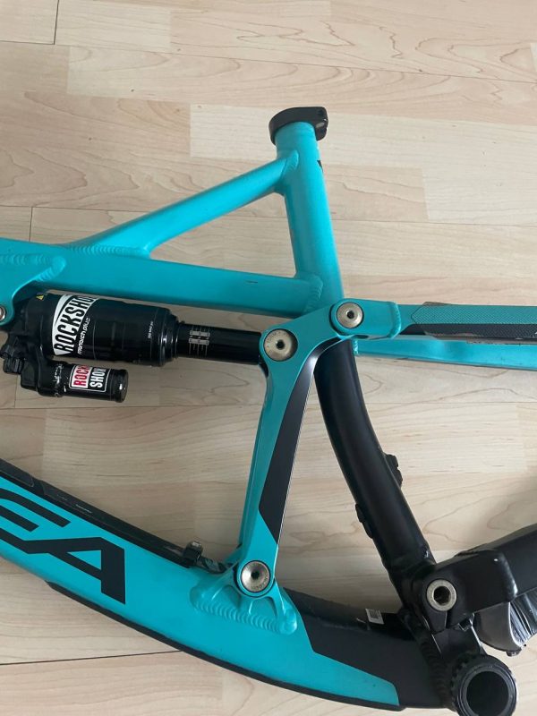 Рама Orbea Rallon X30 + амортизатор Rock Shox Monarch Plus + комплектуючі фото 3