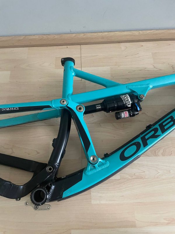 Рама Orbea Rallon X30 + амортизатор Rock Shox Monarch Plus + комплектуючі фото 7
