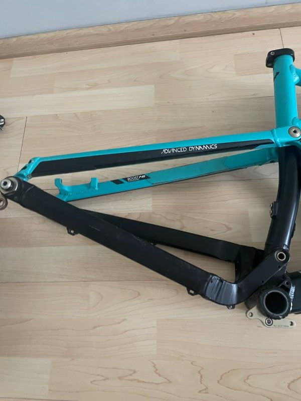 Рама Orbea Rallon X30 + амортизатор Rock Shox Monarch Plus + комплектуючі фото 8