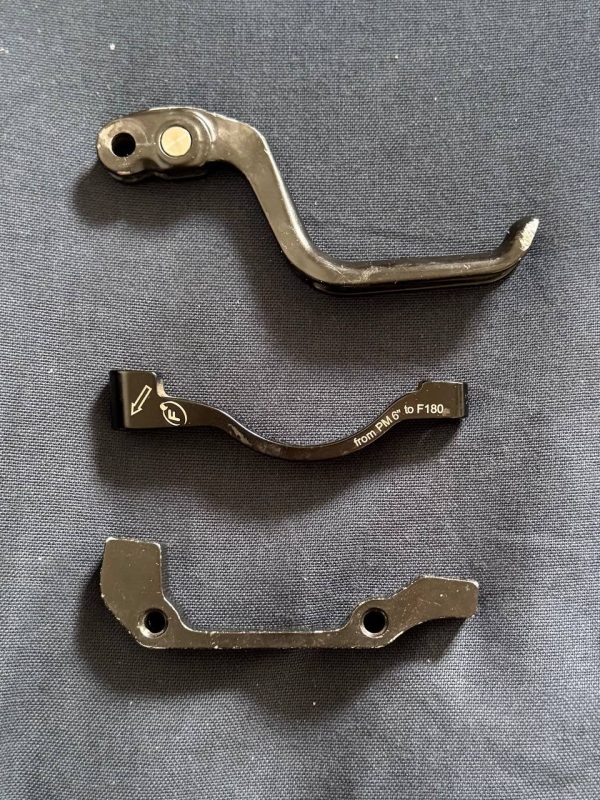 Ручка тормоза Formula + адаптери дисковий тормоз фото 1