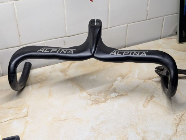 Карбоновий руль Alpina Aero 44 см фото 2