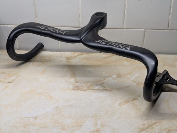 Карбоновий руль Alpina Aero 44 см фото 3