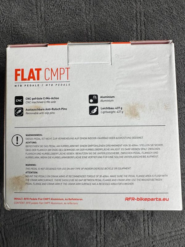 Педалі Rady for Race flat cmpt фото 2