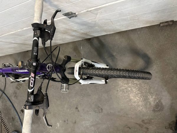 Рама велосипеда 18" + Манетки Deore 3x9 + Перекидка Deore + Гальма Avid + Шатуни Truvativ Fived + Вилка RST First Air фото 3