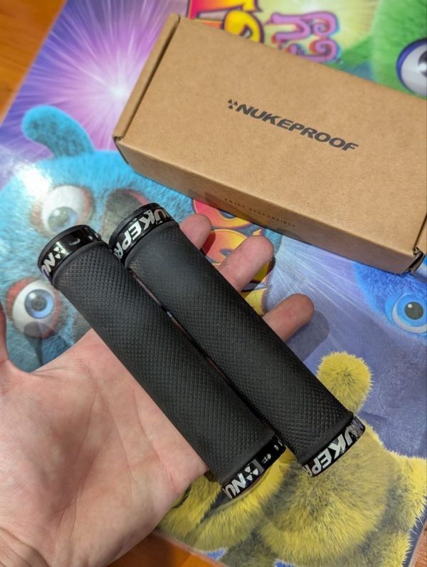 Shimano RD-M8100 XT + налокотники TLD + грипси Nukeproof + ротори Sram + ланцюг фото 8