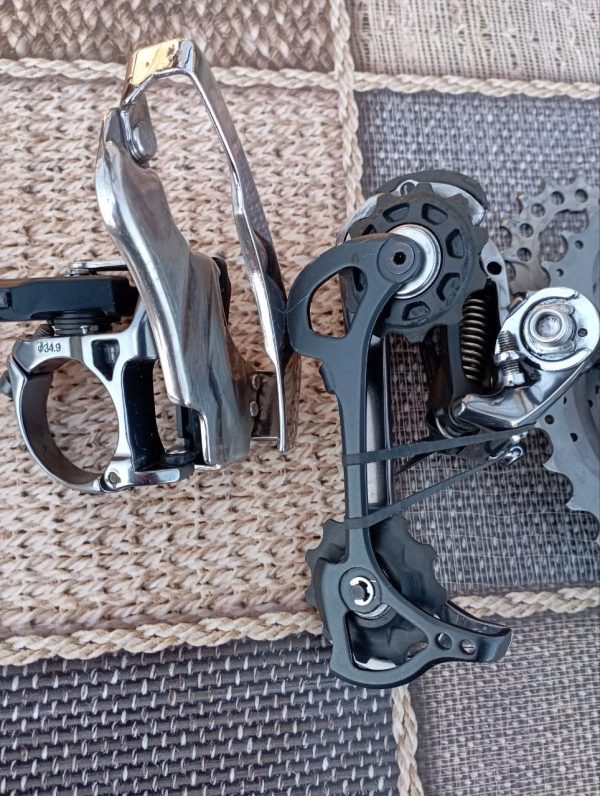 Комплект Shimano XTR 960 (передній перемикач + задній перемикач + касета) фото 2