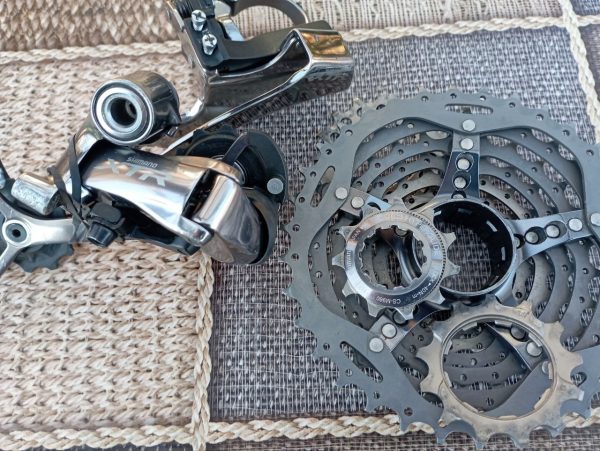 Комплект Shimano XTR 960 (передній перемикач + задній перемикач + касета) фото 3